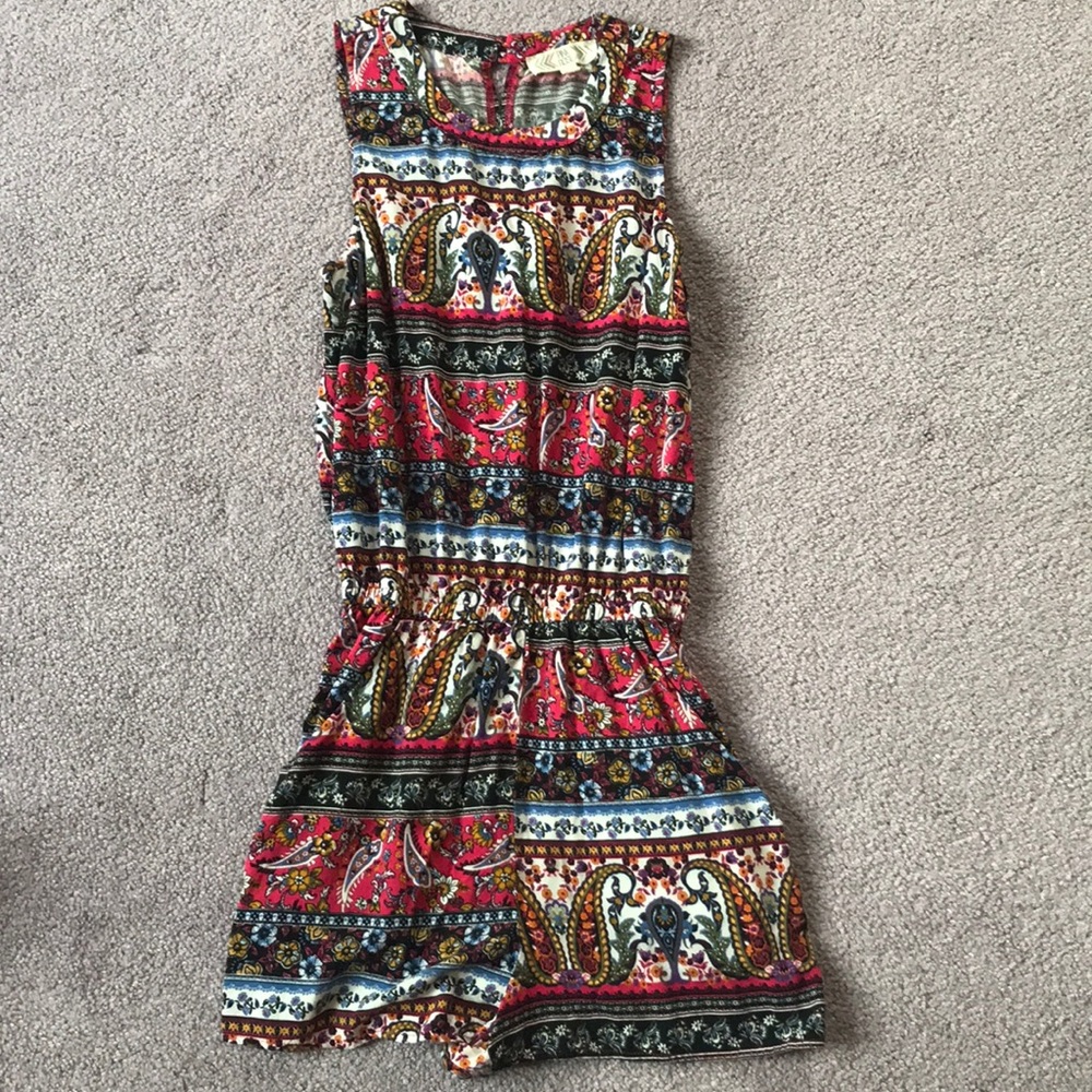 Boho patterned romper